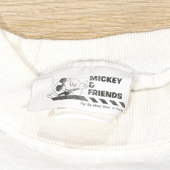 Vintage Mickey & Goofy Hip Hop Single Stitch Double Sided 90s T Shirt XL - Picture 5 of 7